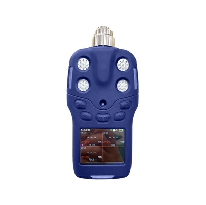Zetron MS400S Portable 4-in-1 Gas Leak Detector Pump Suction Diffusion CO O2 EX H2S Gas Alarm For Confined Space